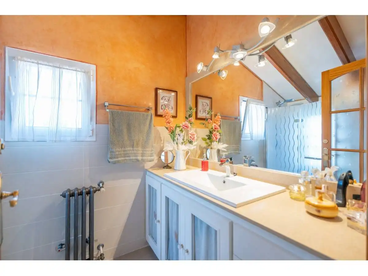 Bathroom of Houses for sale in Sant Lluís  with Heating, Terrace and Swimming Pool