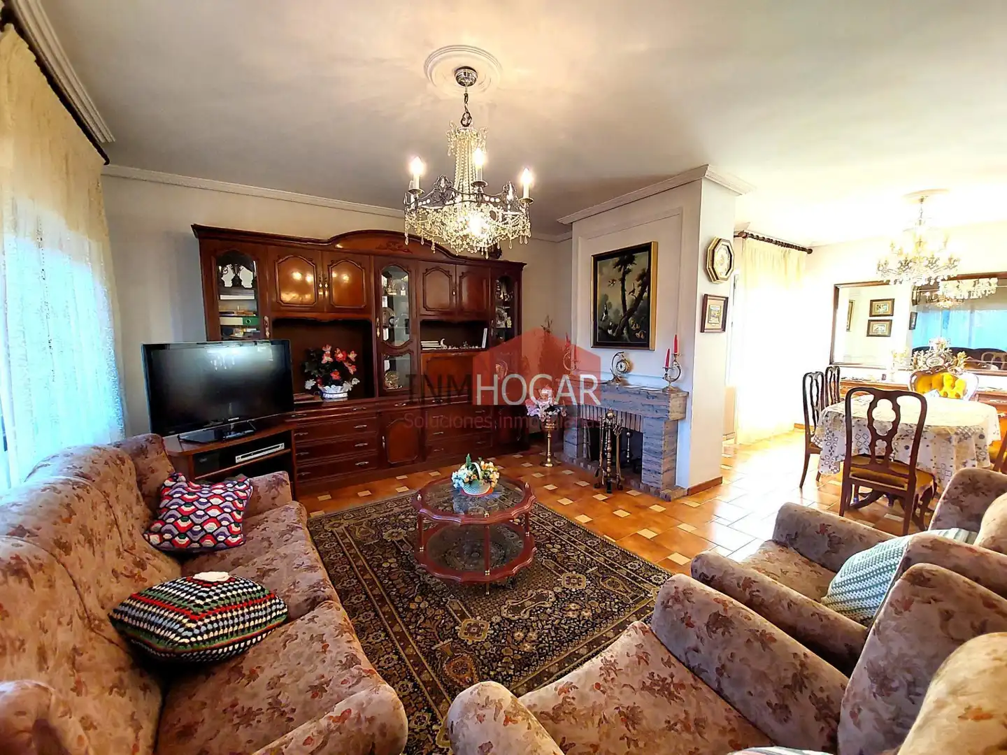 Sala d'estar de Casa o xalet en venda en Ávila amb Calefacció, Jardí privat i Traster