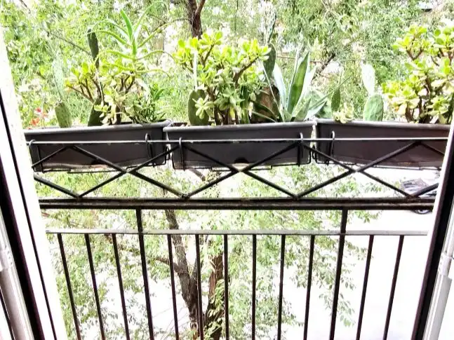 Terraza de Piso para compartir en Madrid con Calefacción, Parquet y Amueblado