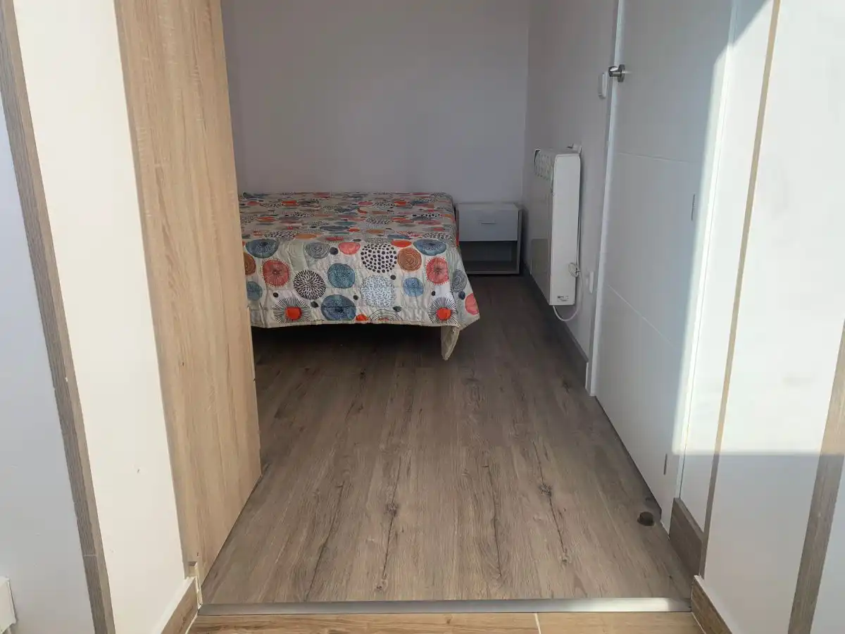 Schlafzimmer von Wohnung zur untervermieten in Madrid mit Heizung, Terrasse und Möbliert