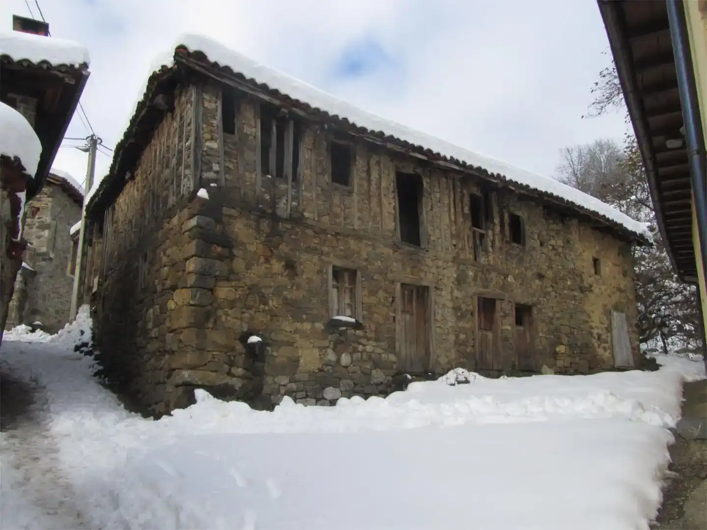 Vista exterior de Casa o xalet en venda en Pesaguero