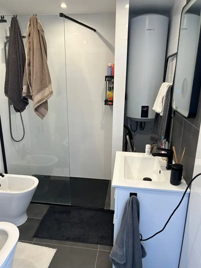 Baño de Ático en venta en Gandia con Aire acondicionado, Terraza y Amueblado