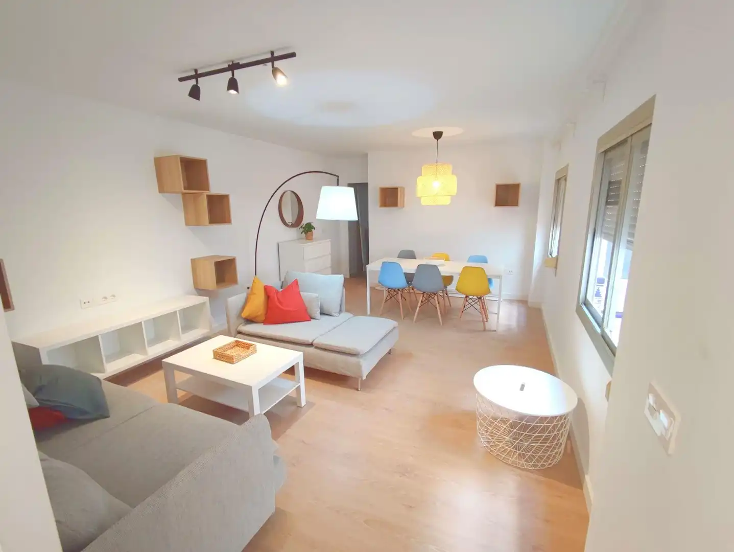 Sala de estar de Piso en venta en Petrer con Amueblado