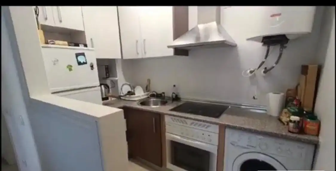 Cuina de Apartament en venda en Manilva amb Aire condicionat, Terrassa i Traster