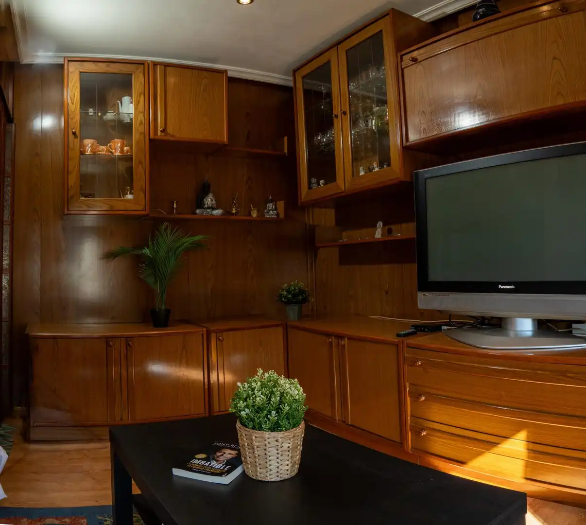Living room of Flat for sale in Aller  with Heating and Furnished