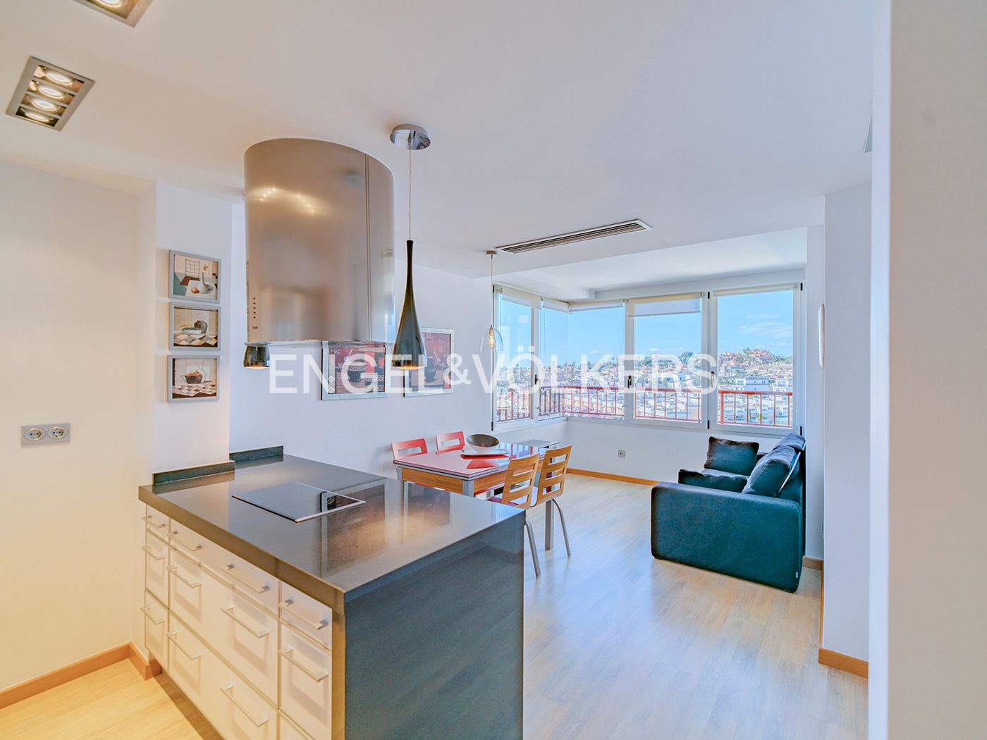 Kitchen of Flat for sale in Alicante / Alacant  with Air Conditioner, Heating and Furnished