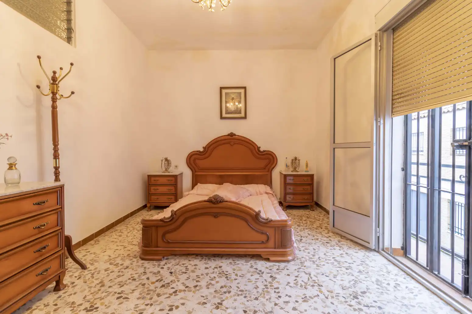 Schlafzimmer von Einfamilien-Reihenhaus zum Verkauf in Brenes mit Terrasse, Möbliert und Balkon
