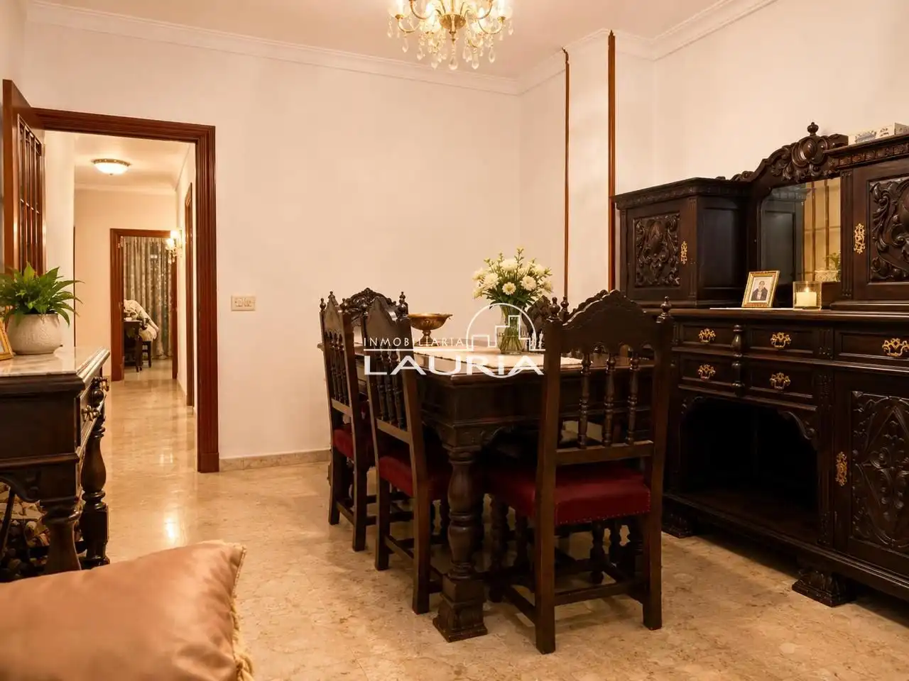 Comedor de Piso en venta en Valencia con Terraza