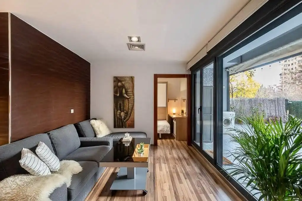 Sala de estar de Piso de alquiler en Valencia con Amueblado