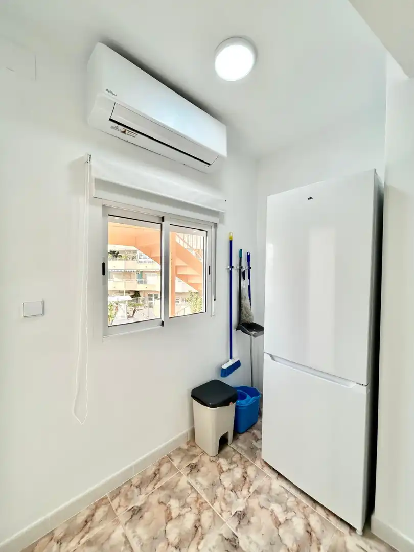 Terrassa de Apartament de lloguer en La Pobla de Farnals amb Aire condicionat, Terrassa i Moblat