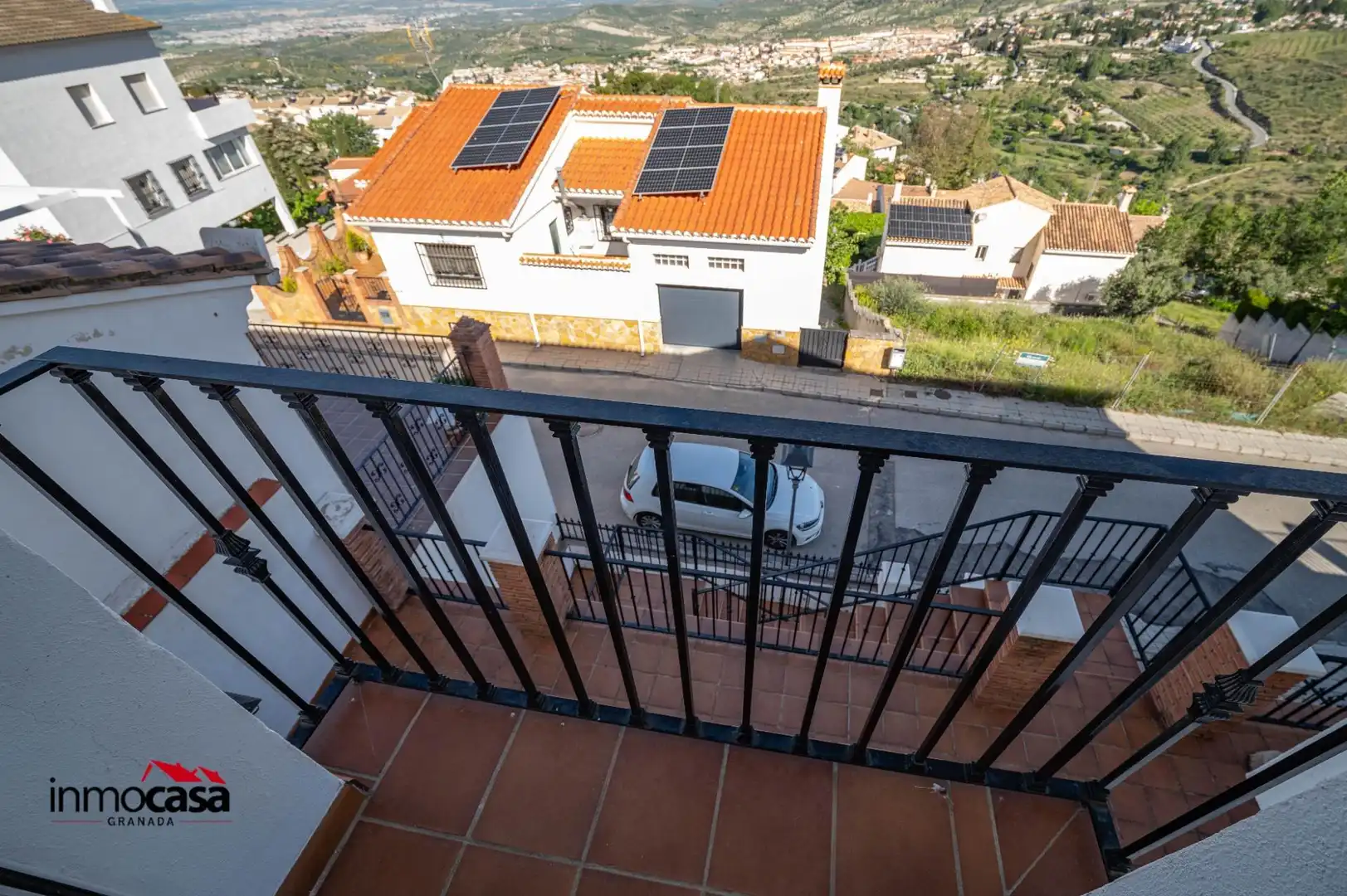 Vista exterior de Casa o chalet en venta en Víznar con Calefacción, Jardín privado y Terraza