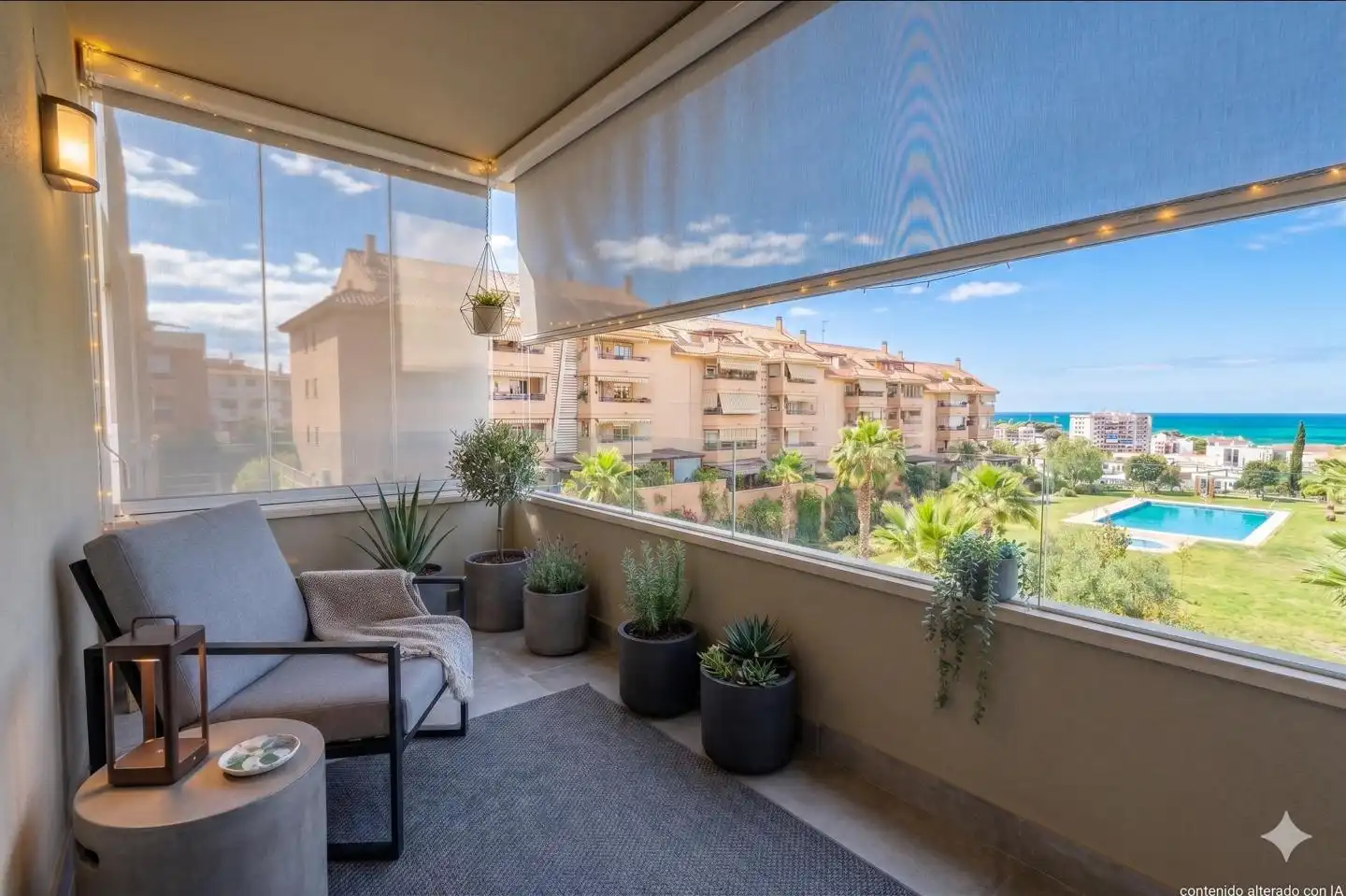 Terraza de Piso en venta en Málaga con Aire acondicionado, Terraza y Piscina comunitaria