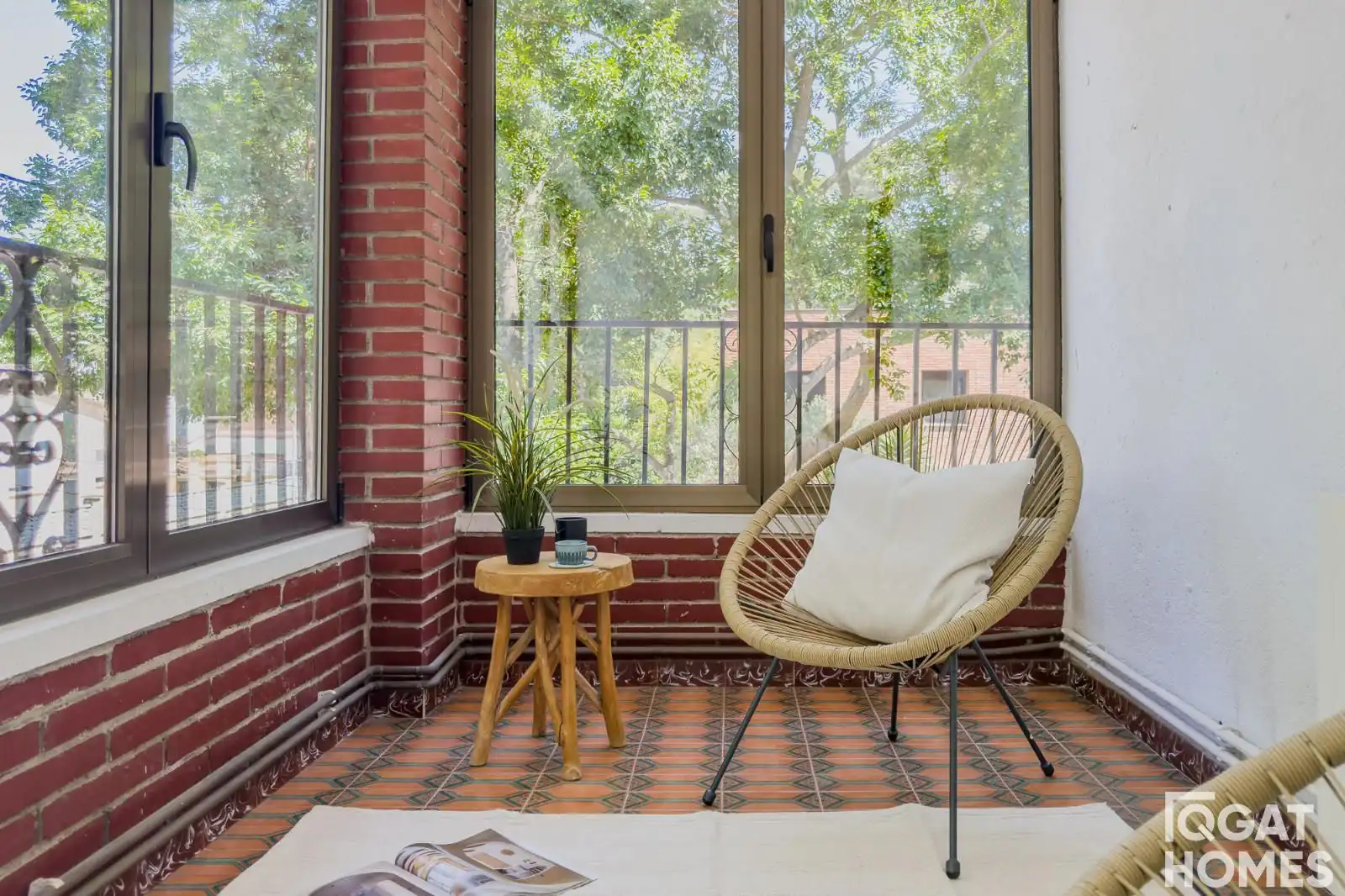 Terrasse von Haus oder Chalet zum Verkauf in Sant Cugat del Vallès mit Klimaanlage, Heizung und Terrasse