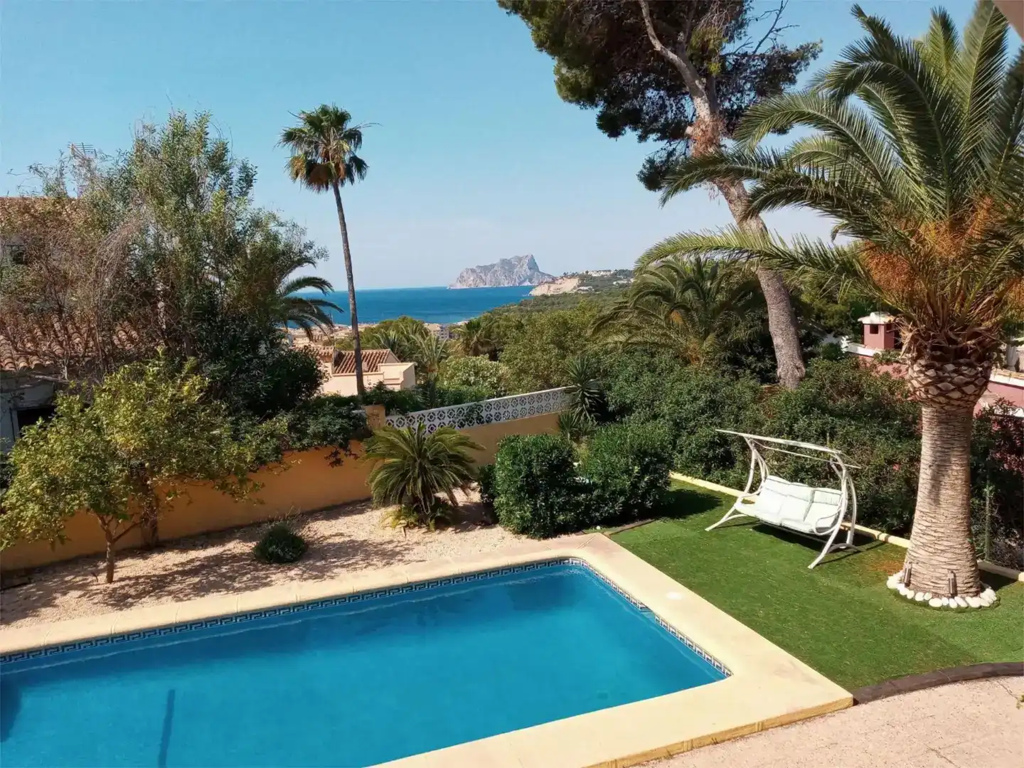 Jardí de Casa o xalet en venda en Moraira amb Piscina i Balcó