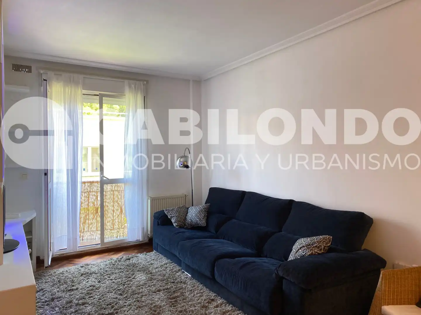 Sala de estar de Piso en venta en Elgoibar con Calefacción, Parquet y Amueblado