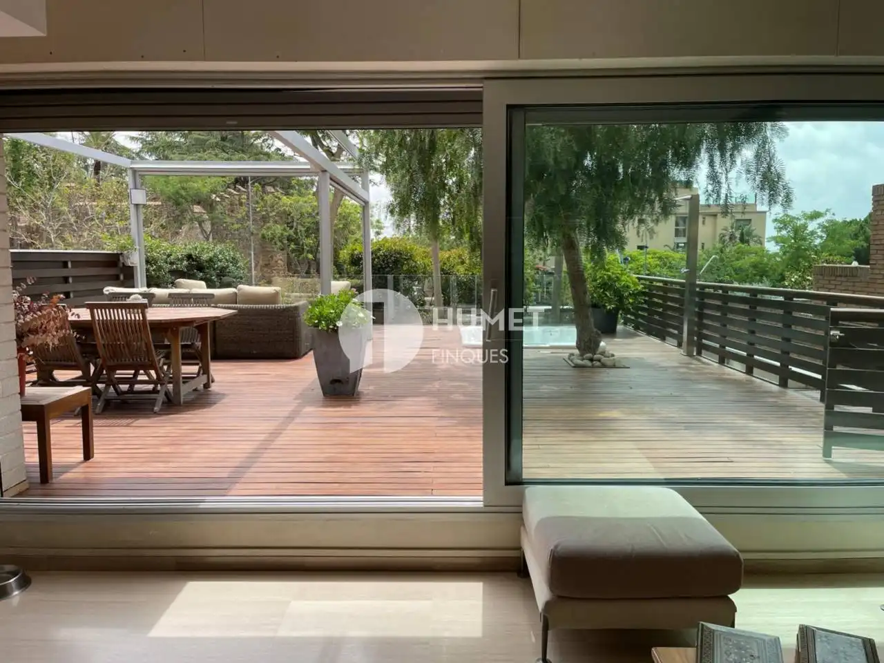 Terraza de Casa o chalet en venta en Barcelona con Aire acondicionado, Calefacción y Jardín privado