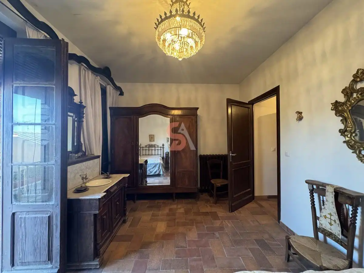 Habitación de Casa o chalet en venta en Alcazarén con Calefacción, Terraza y Trastero