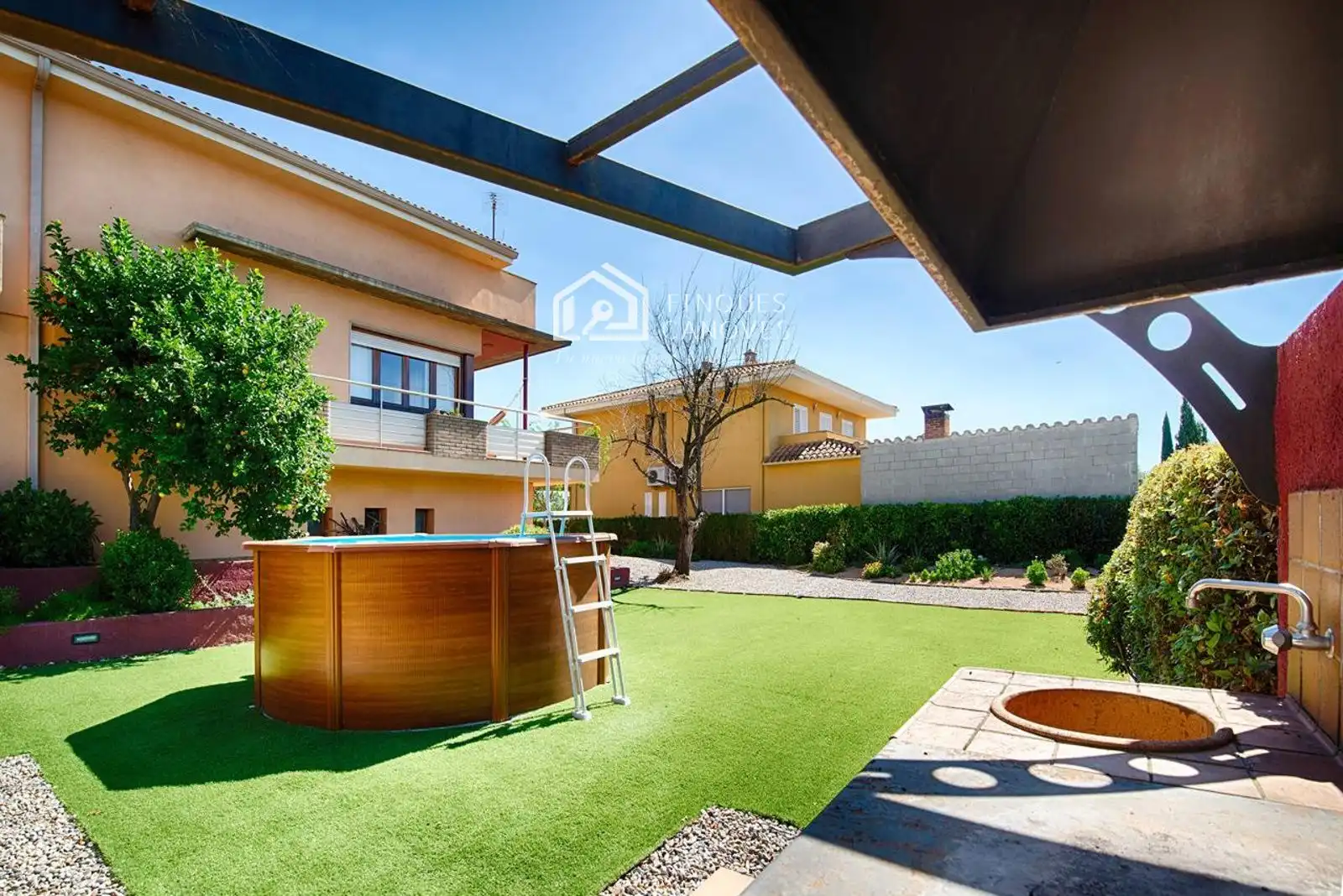 Terrassa de Casa o xalet en venda en Porqueres amb Aire condicionat, Calefacció i Terrassa