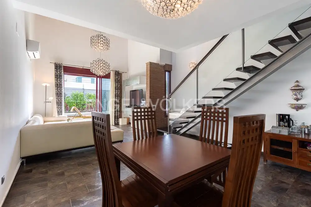 Dining room of Houses for rent in Paterna  with Air Conditioner, Heating and Private garden