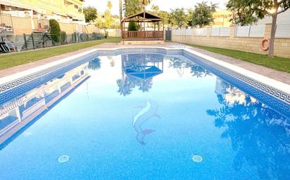 Swimming pool of Single-family semi-detached for sale in Cunit  with Air Conditioner, Terrace and Balcony