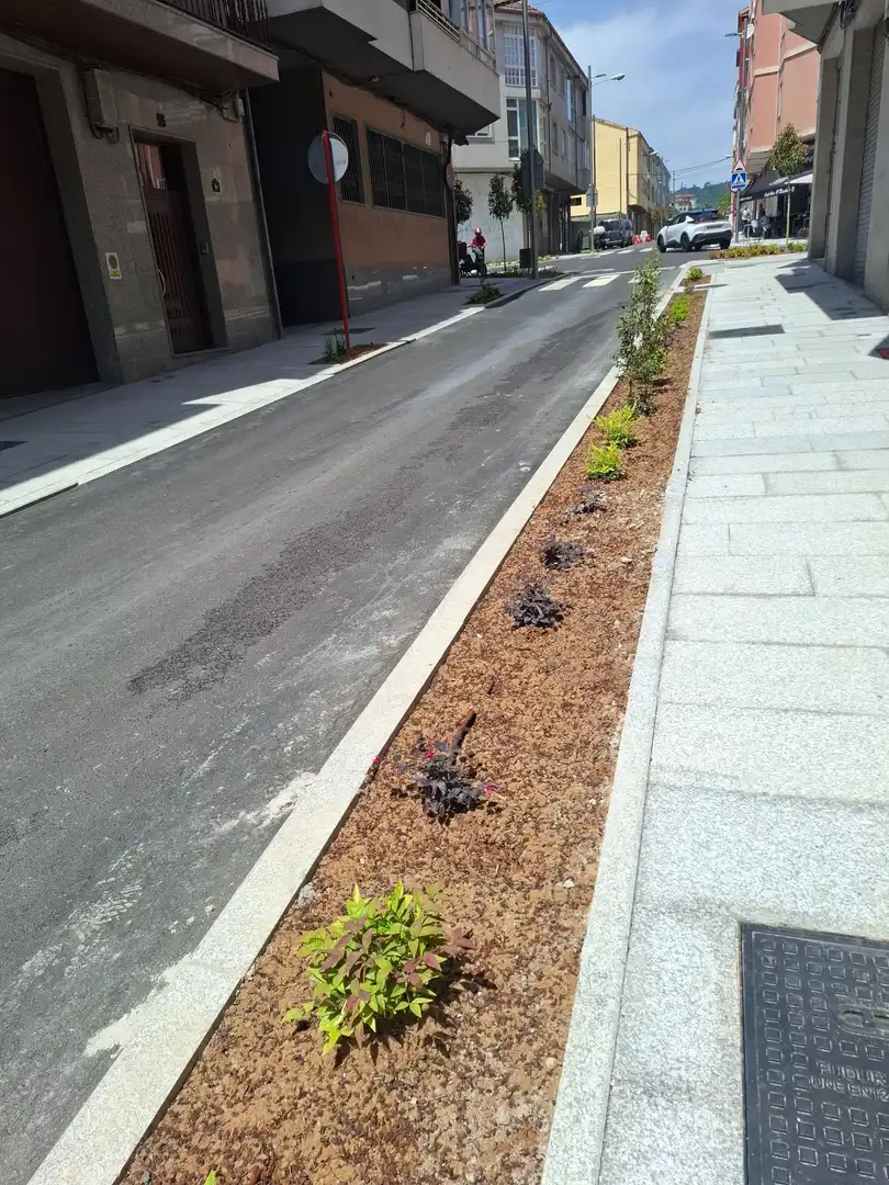 Vista exterior de Apartament en venda en Ourense Capital  amb Calefacció, Traster i Moblat