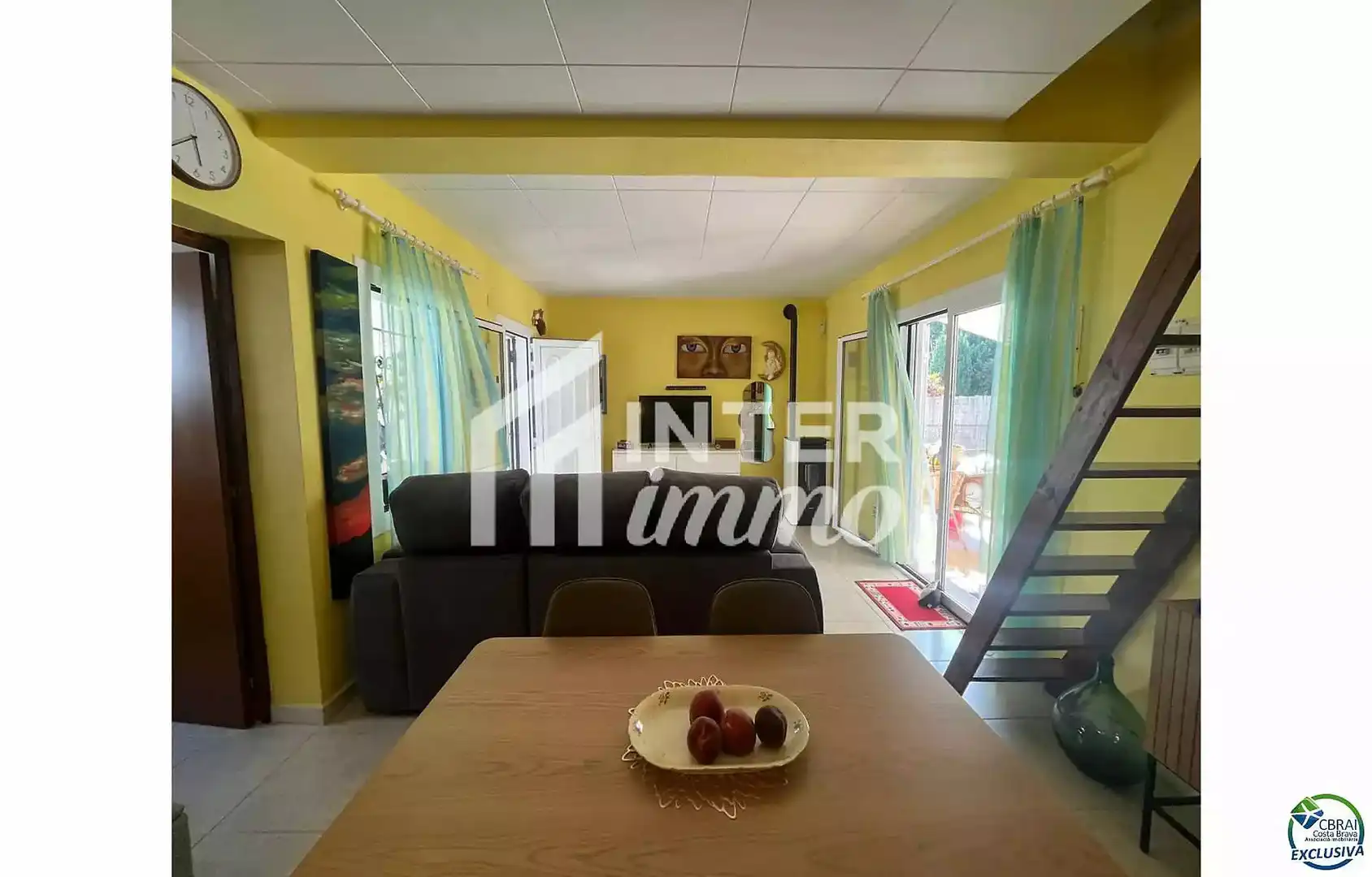 Living room of Houses for sale in Roses  with Terrace and Furnished