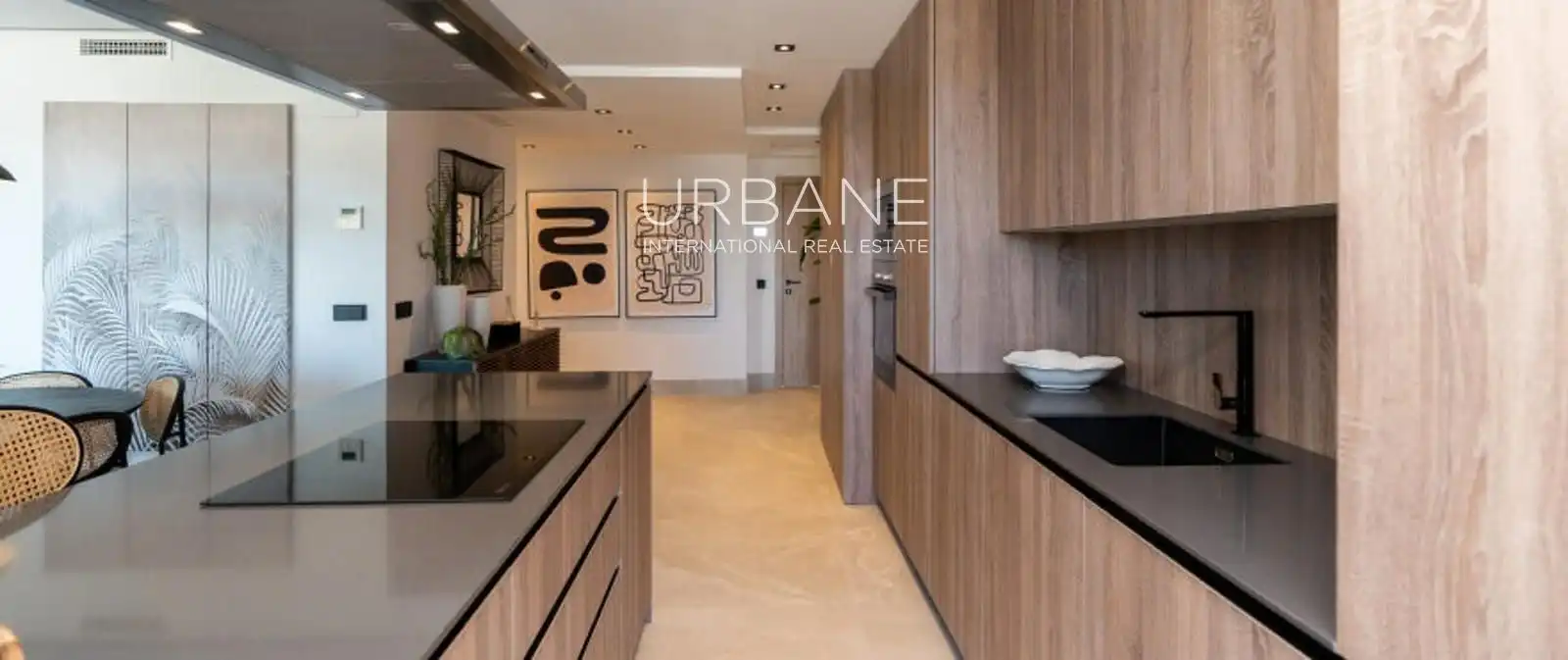 Kitchen of Flat for sale in Istán  with Air Conditioner, Terrace and Swimming Pool