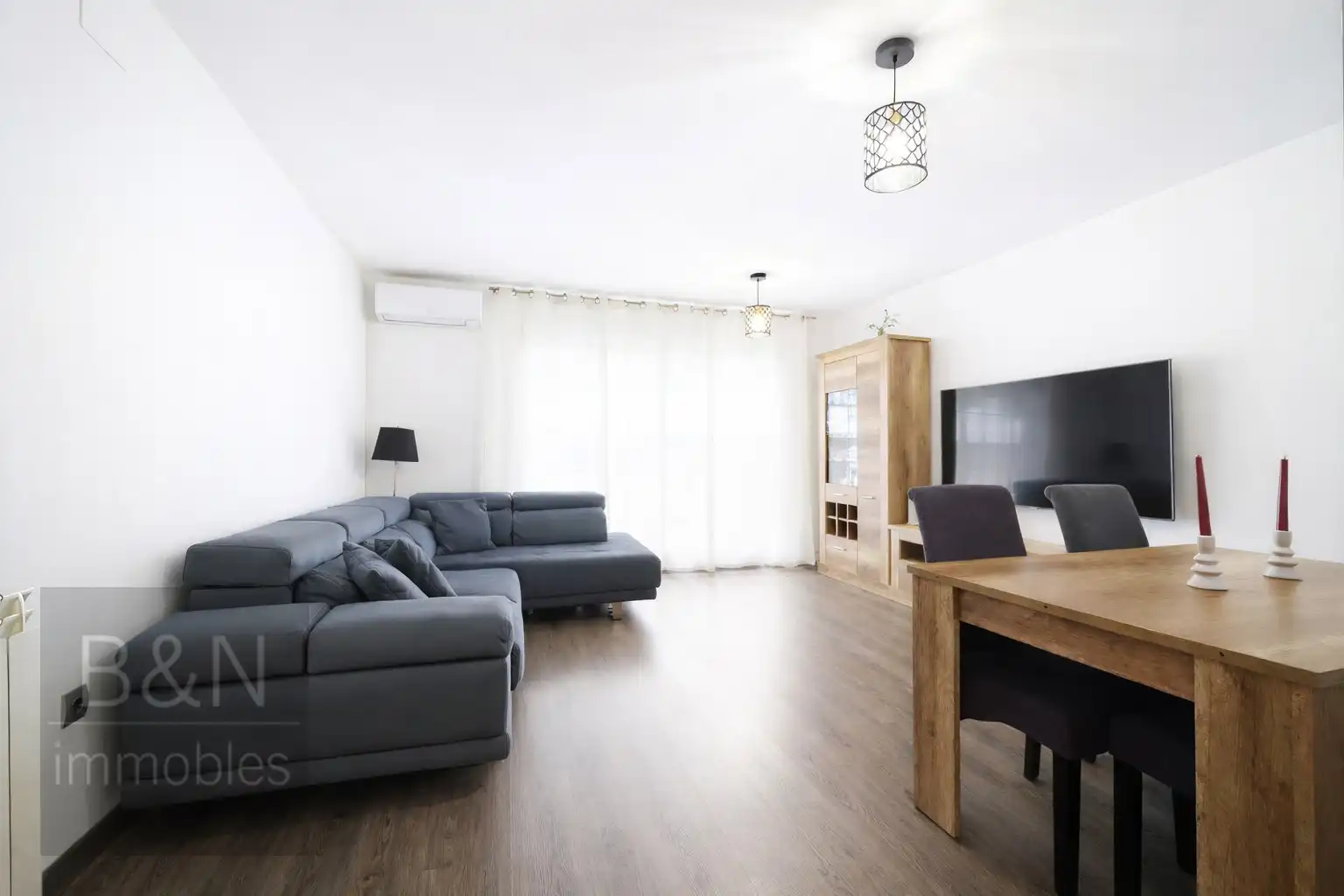 Sala d'estar de Pis en venda en Terrassa amb Aire condicionat, Calefacció i Terrassa