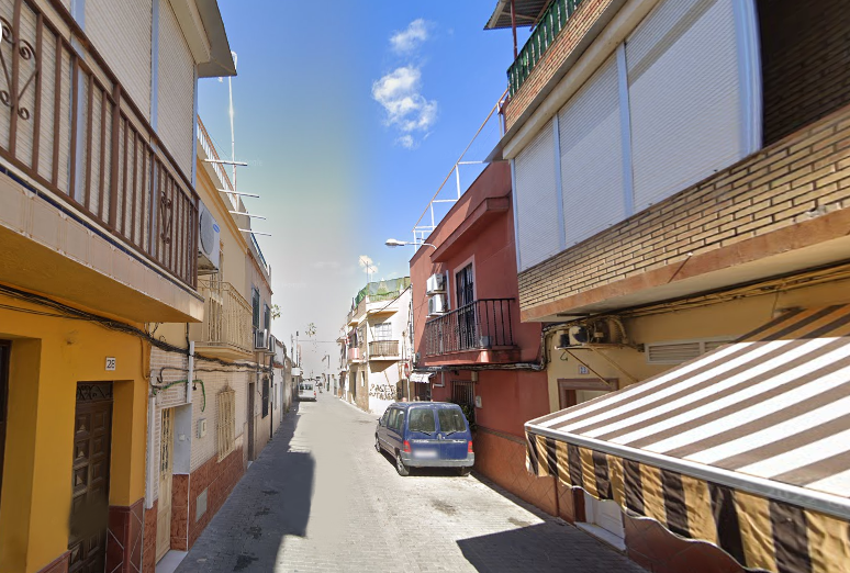 Vista exterior de Piso en venta en  Sevilla Capital