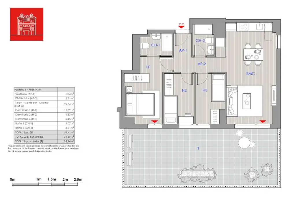 Piso en venta en Esplugues de Llobregat con Aire acondicionado, Calefacción y Parquet