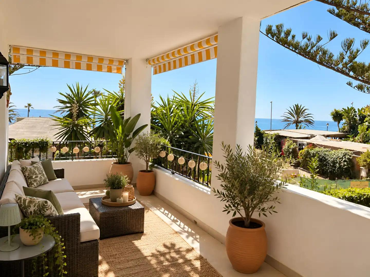 Terrace of Apartments for sale in San Pedro de Alcántara