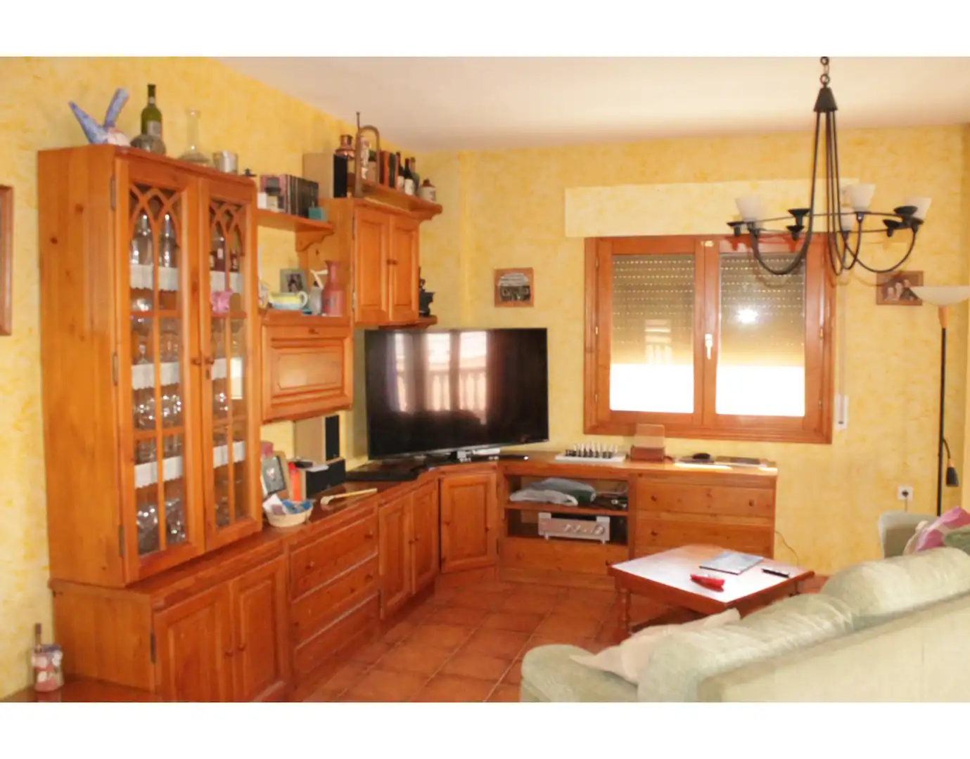 Sala de estar de Casa adosada en venta en El Pinós / Pinoso