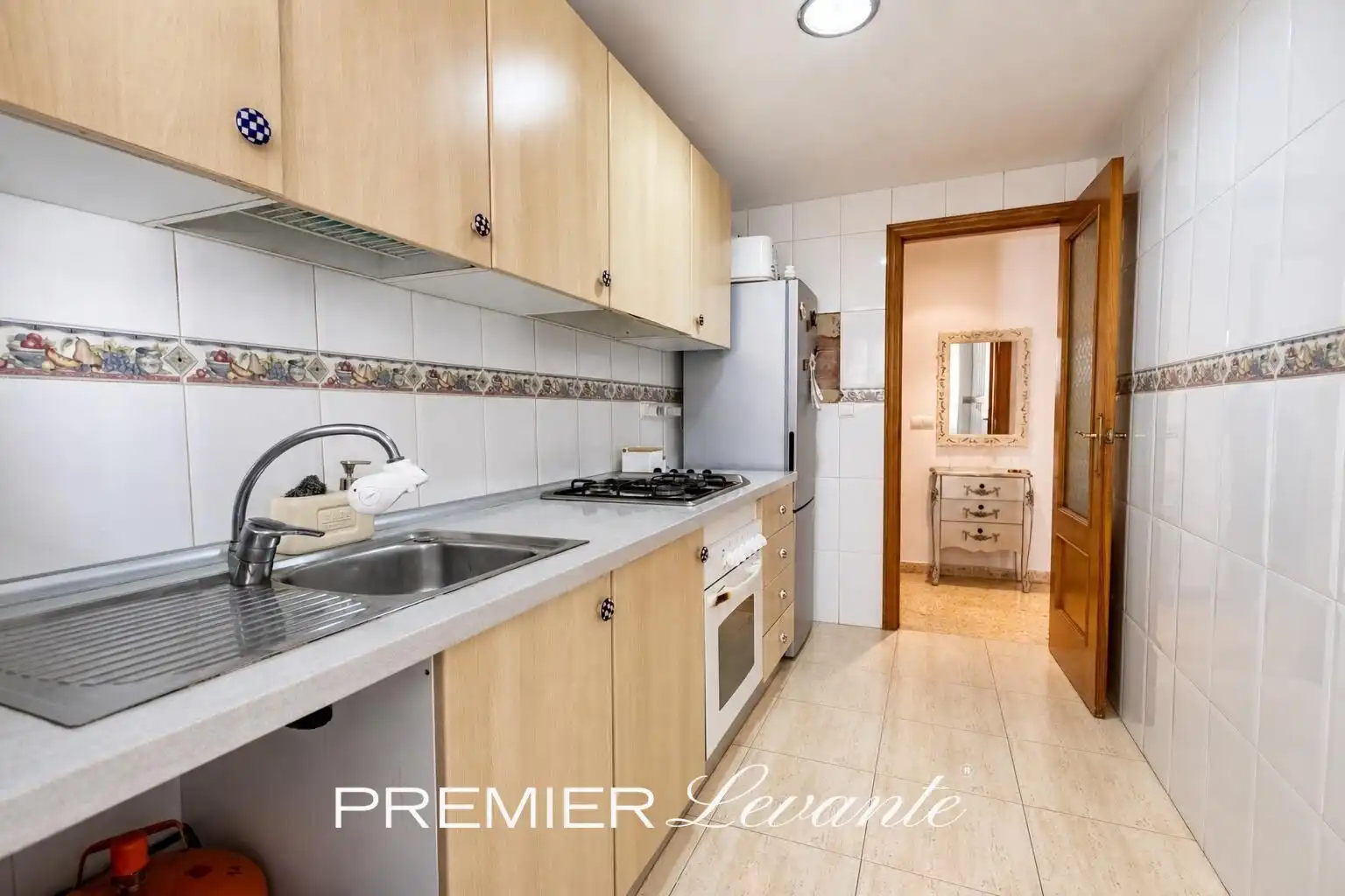 Küche von Wohnung zur Miete in Alicante / Alacant mit Balkon