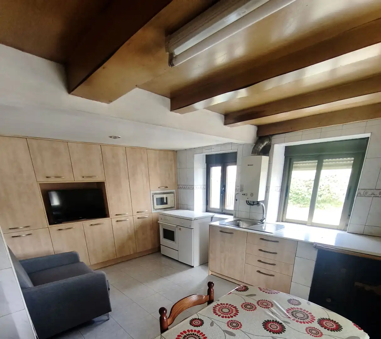 Cocina de Finca rústica en venta en Vegaquemada con Calefacción
