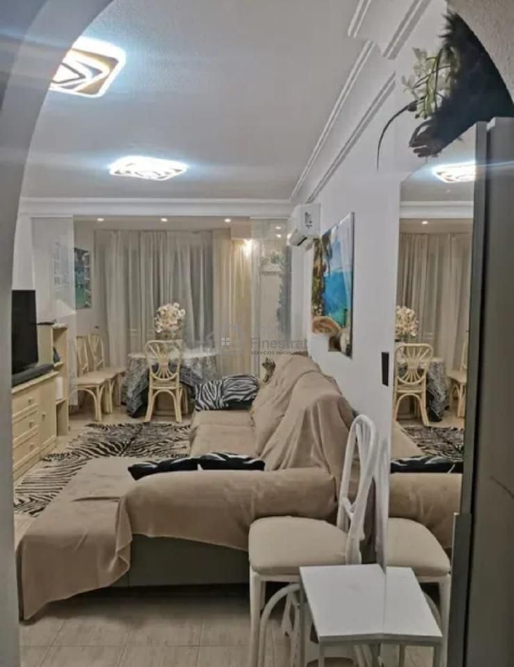 Sala d'estar de Pis en venda en Villajoyosa / La Vila Joiosa amb Aire condicionat, Moblat i Piscina comunitària