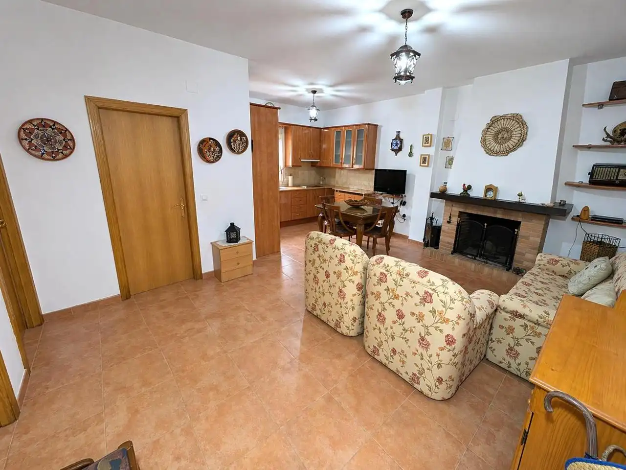 Sala d'estar de Finca rústica en venda en Don Álvaro amb Jardí privat i Piscina