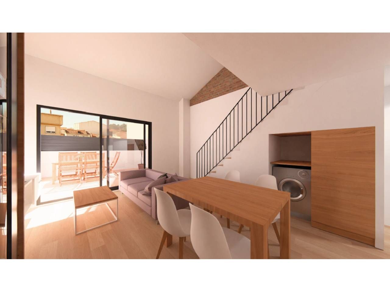Bedroom of Duplex for sale in Terrassa  with Terrace