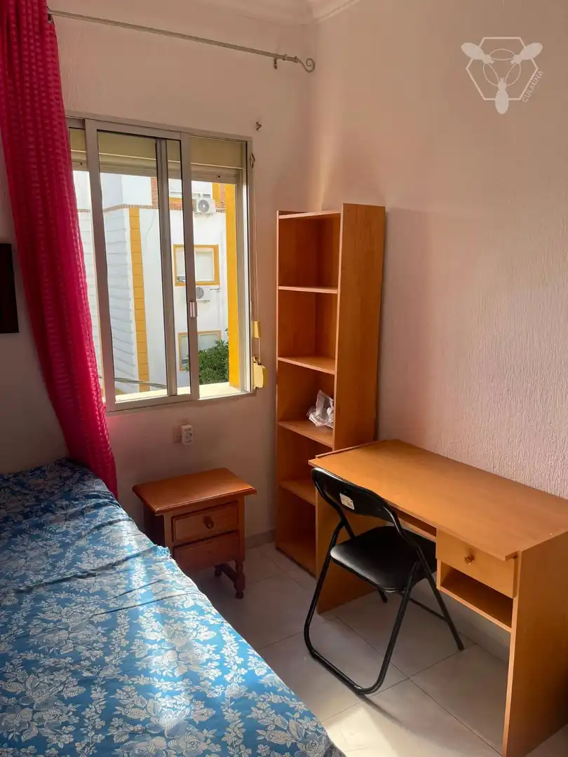 Bedroom of Flat for sale in Huelva  with Terrace and Furnished
