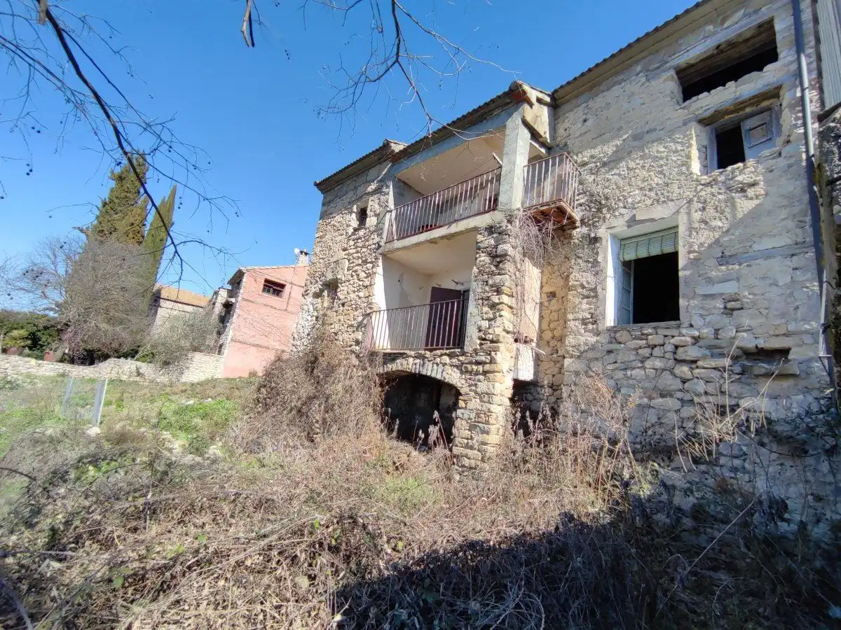 Außenansicht von Haus oder Chalet zum Verkauf in Abizanda mit Privatgarten und Terrasse
