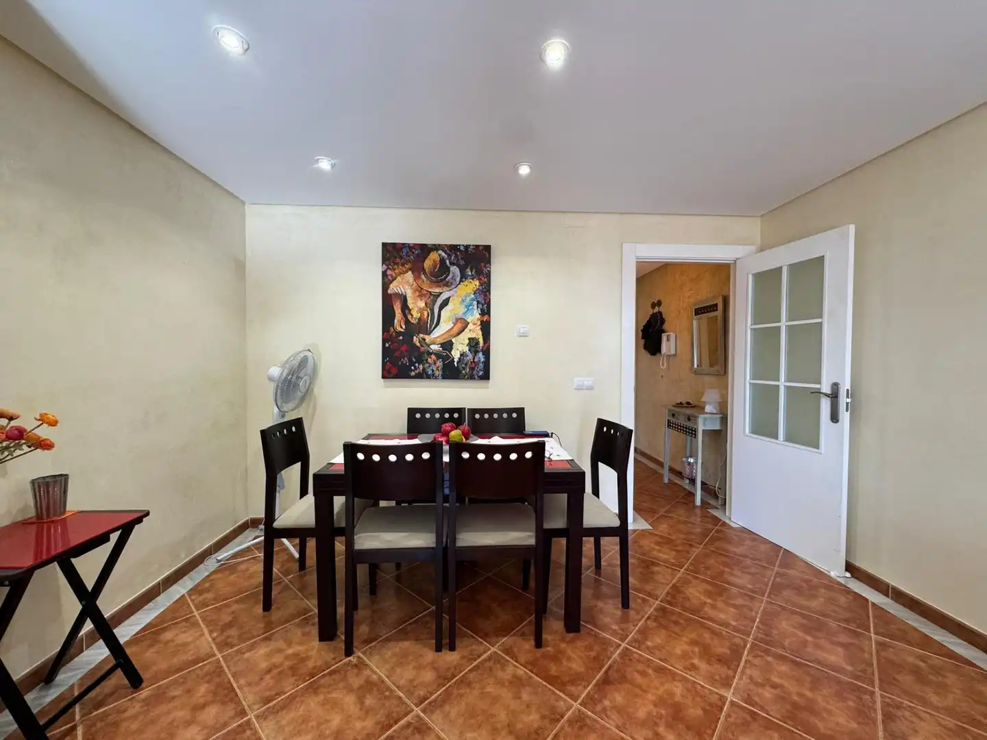 Comedor de Apartamento en venta en Rota con Terraza y Piscina comunitaria