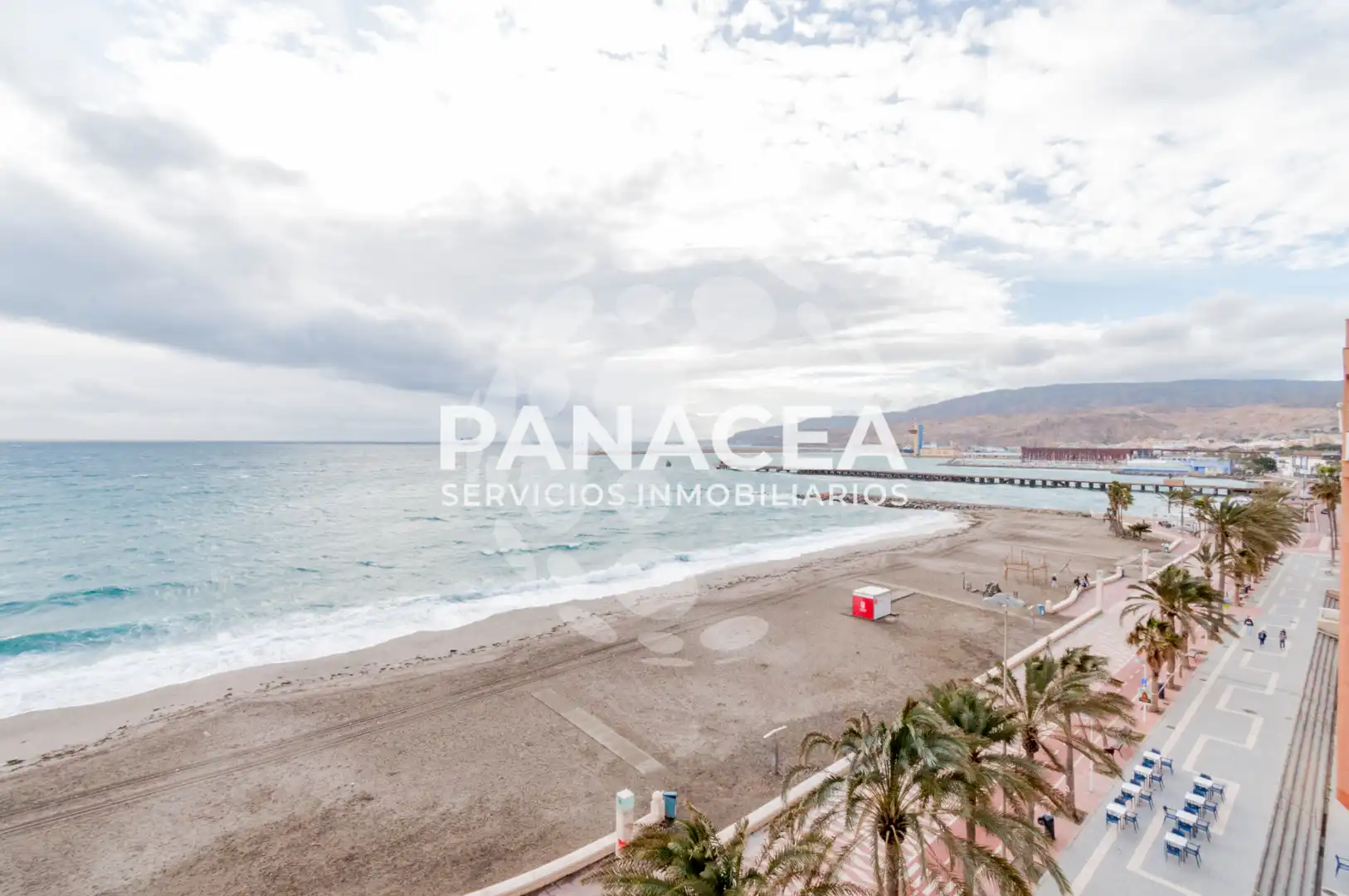 Exterior view of Flat for sale in Almería  with Furnished, Washing machine and Microwave