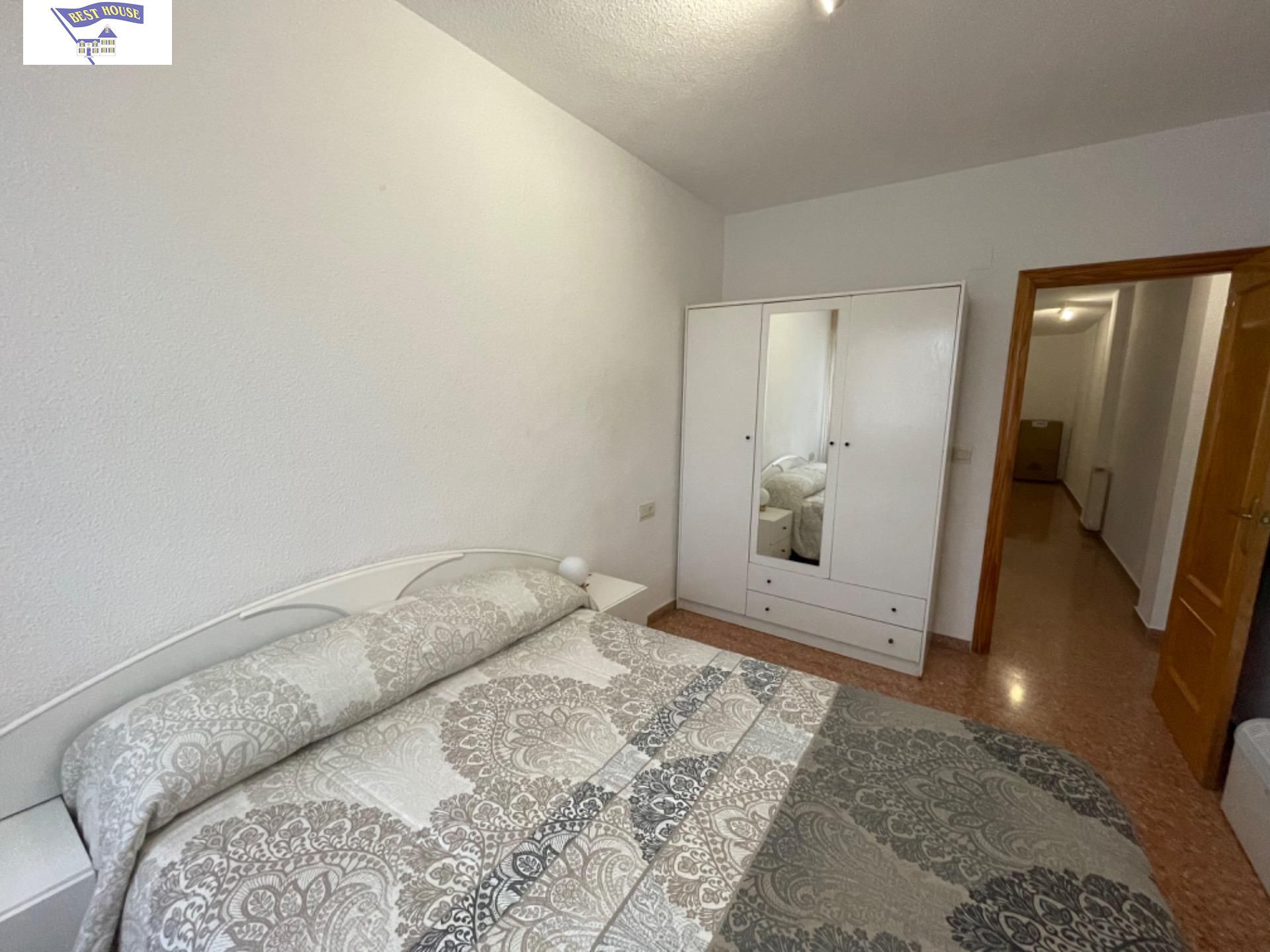 Bedroom of Flat for rent in  Albacete Capital  with Heating, Furnished and Balcony