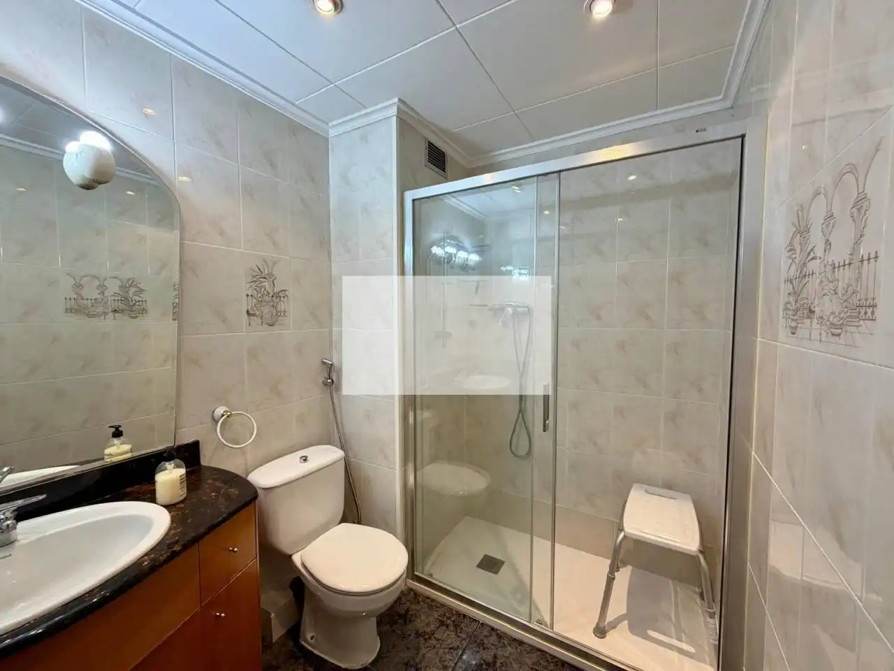 Bathroom of Flat for sale in Sabadell  with Air Conditioner, Heating and Balcony