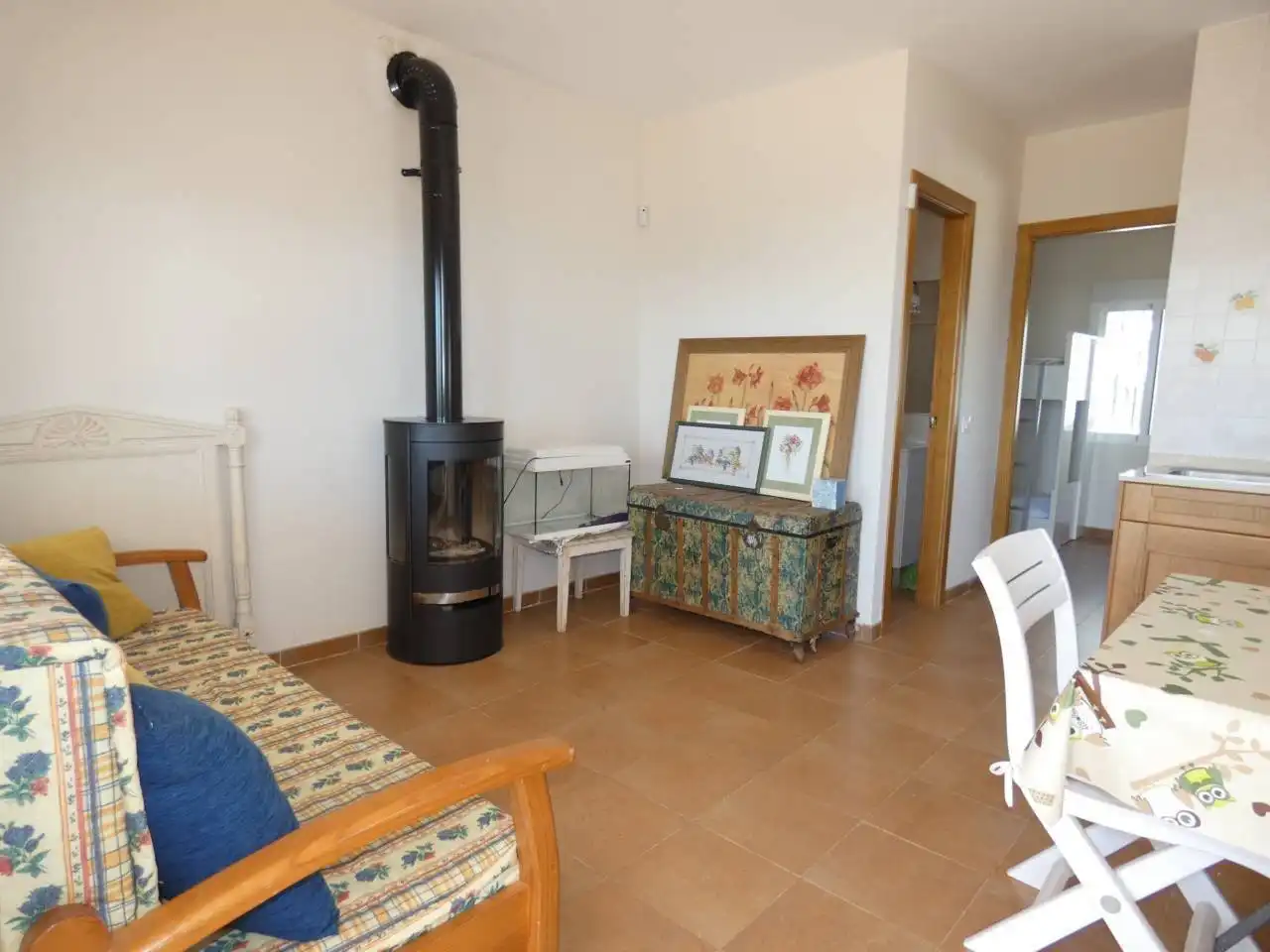 Sala d'estar de Casa o xalet en venda en Benicarló amb Terrassa i Moblat