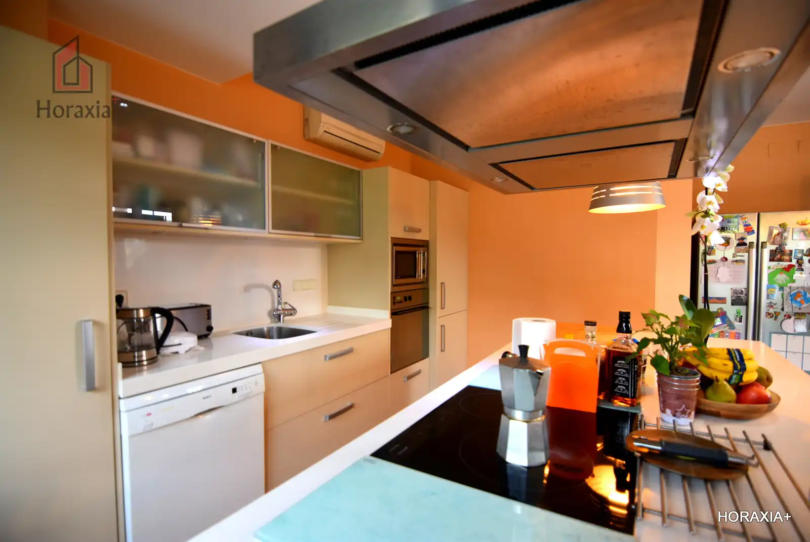 Küche von Haus oder Chalet zur Miete in Castelldefels mit Klimaanlage, Heizung und Privatgarten