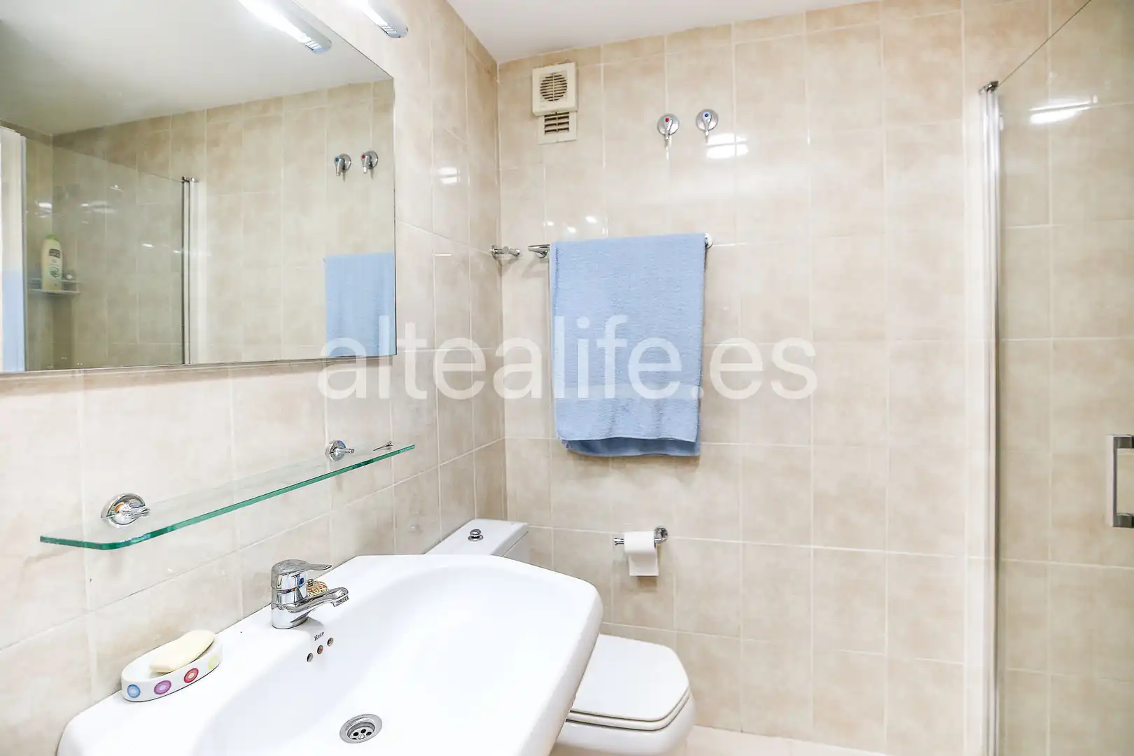 Baño de Apartamento en venta en Altea ciudad