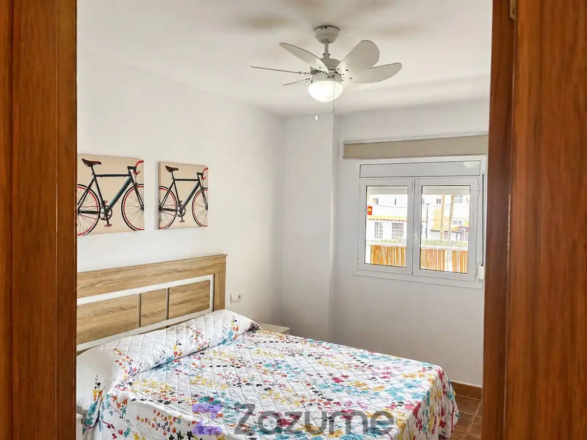 Schlafzimmer von Wohnungen zur Miete in Santa Eulària des Riu mit Klimaanlage, Schwimmbad und Möbliert