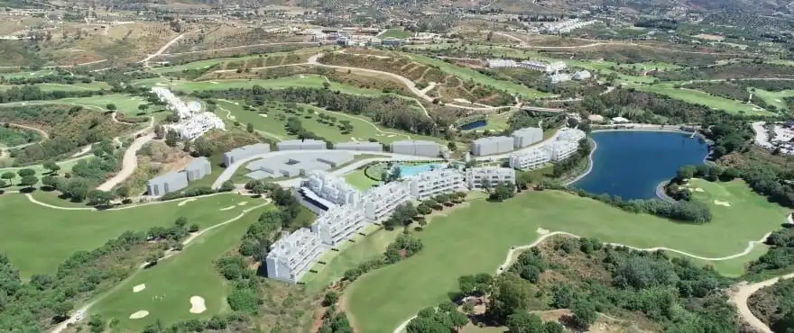 Vista exterior de Àtic en venda en Mijas amb Aire condicionat, Calefacció i Terrassa