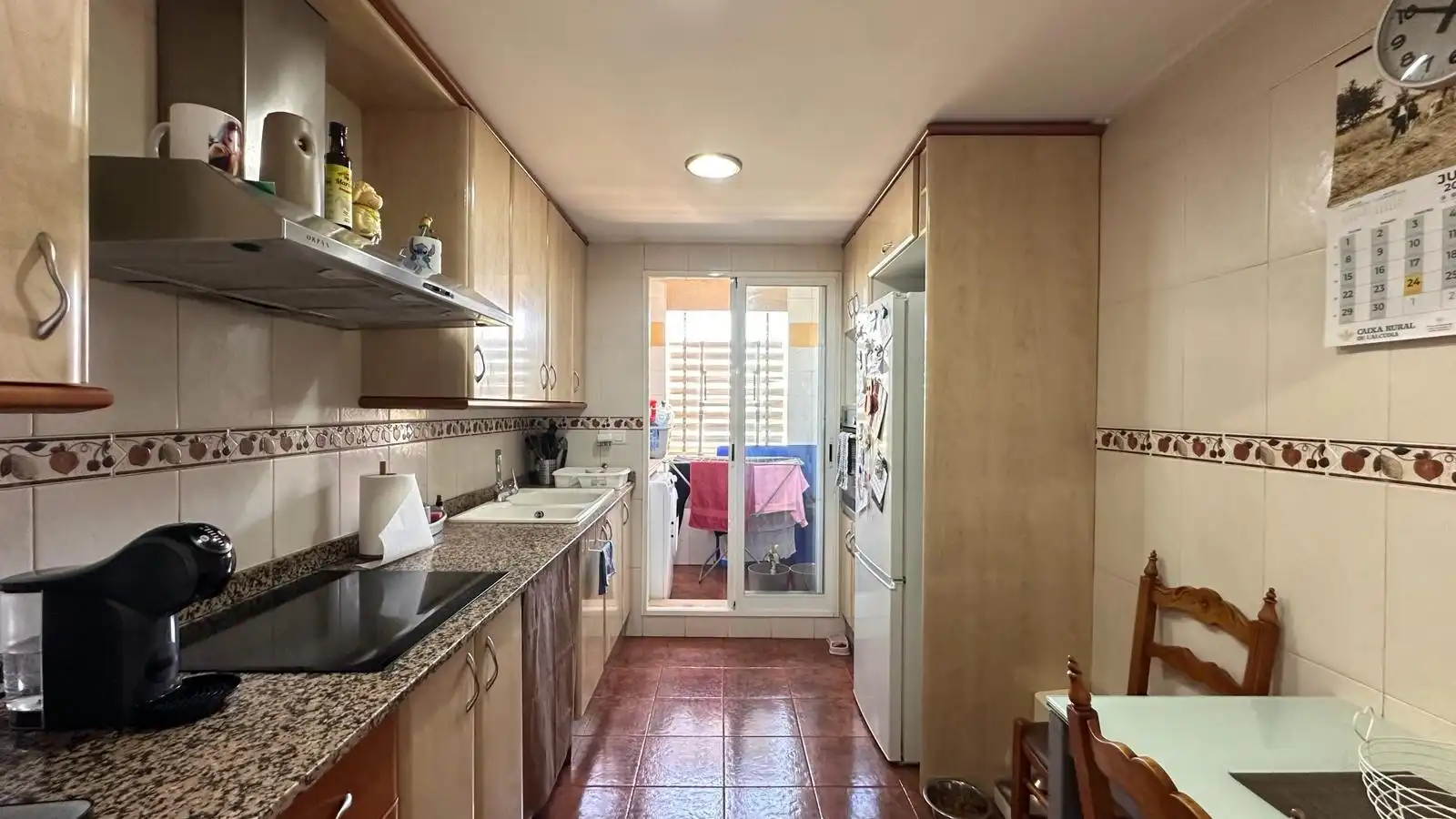 Küche von Wohnung zum Verkauf in Carlet mit Klimaanlage und Heizung