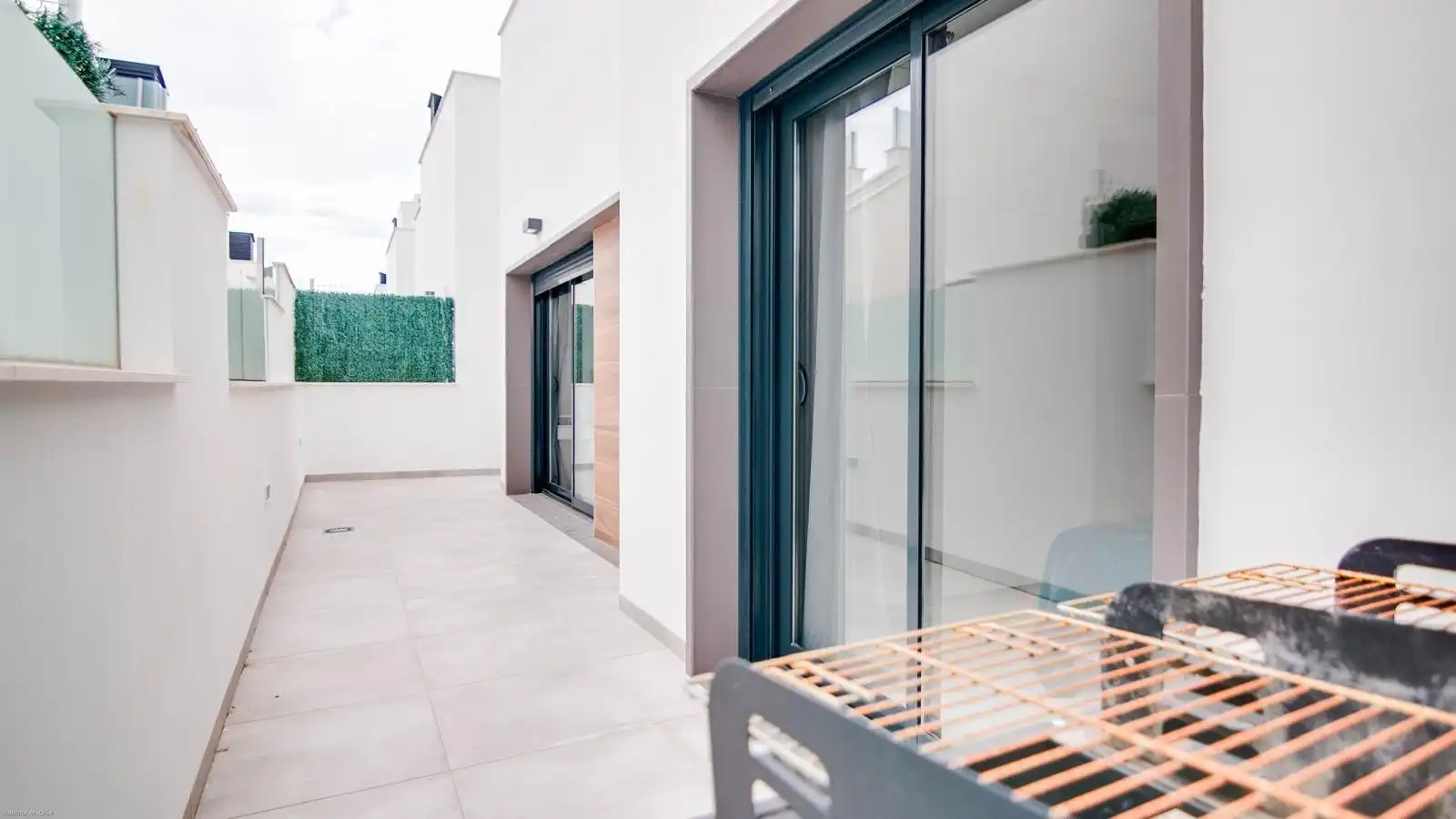 Terrassa de Casa o xalet en venda en San Javier amb Aire condicionat, Calefacció i Jardí privat